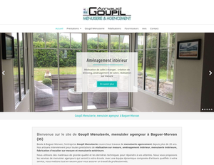 Goupil Menuiserie Cherrueix, Aménagement intérieur, Fabrication de meuble sur mesure, Menuiserie extérieure, Menuiserie générale, Menuiserie intérieure