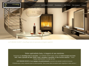 LLP GRAND OUEST Saint-Georges-sur-Loire, Poêle à granulé de bois, Chauffage