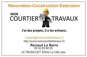 Mon Courtier Travaux Le Tronchet, Aménagement de combles, Rénovation générale