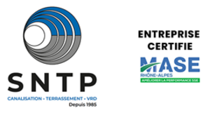 SNTP (Société Nouvelle de Travaux Publics) Fontanil-Cornillon, Vrd, voirie et viabilisation, Assainissement général, Terrassement