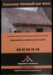 Magonthier couverture  Saint-Symphorien-des-Bruyères, Couverture