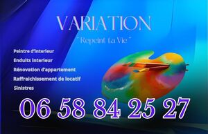 VARIATION - Repeint ta Vie ! La Roche-sur-Yon, Décoration intérieure, Artisan du bâtiment