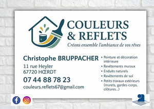 Couleurs & Reflets  Hœrdt, Peinture