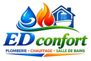 ED Confort Le Mesnil-Esnard, Aménagement de salle de bain, Chauffage, Débouchage d'évier, Débouchage de douche, Débouchage de lavabo, Débouchage de wc et toilettes, Dépannage chauffage, Dépannage plomberie, Plomberie générale