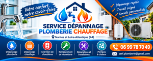 service dépannage plomberie chauffage  Nantes, Débouchage et dégorgement toutes canalisations, Dépannage chauffage